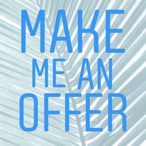 Accepting Reasonable Offers!